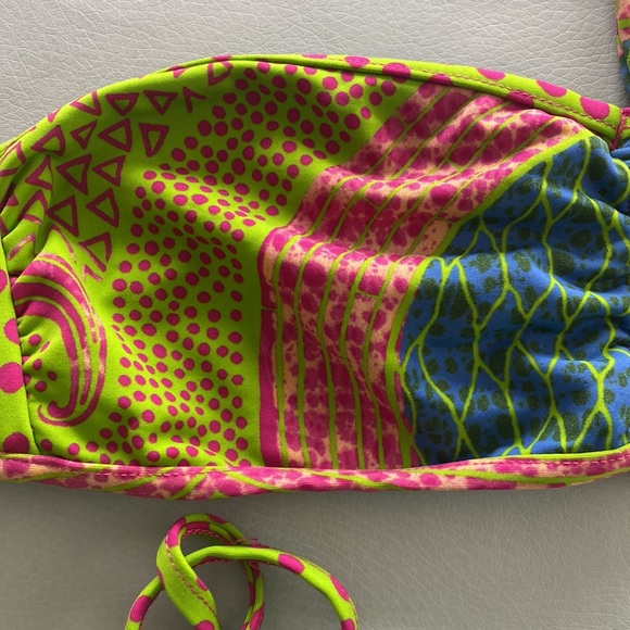 Bantu Bikini Top African Print Size Large Anthropologie M1 - Picture 2 of 8